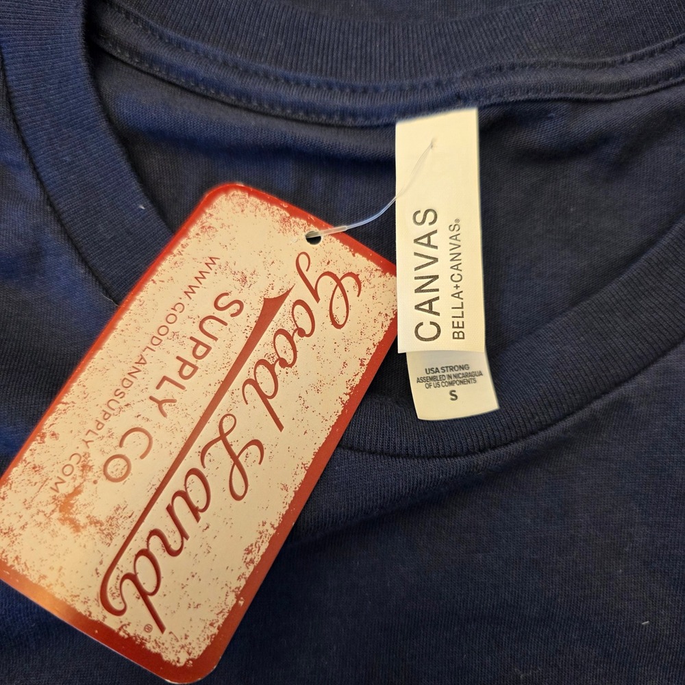 NWT Goose Island Illinois Tax For That Navy Blue Graphic T-Shirt Mens Small - Picture 10 of 10